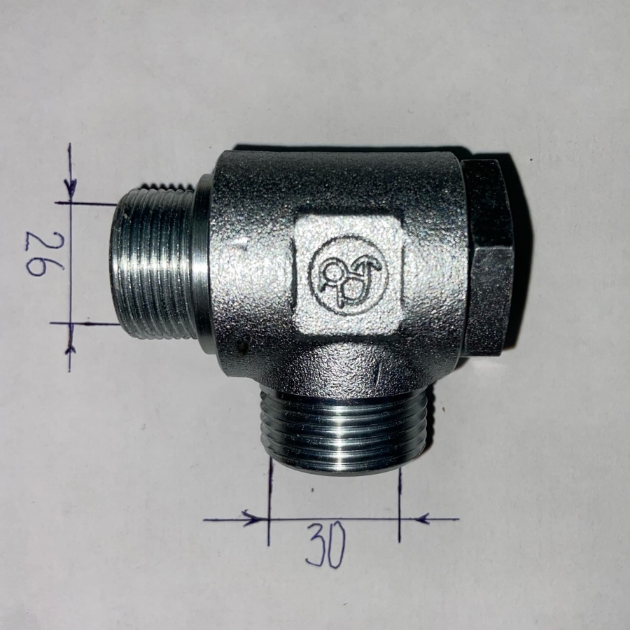 Фитинг N18-LM18х1.5 MUP, 045104-3408024-90   PPT  (М26хМ30) 045104-3408024-90